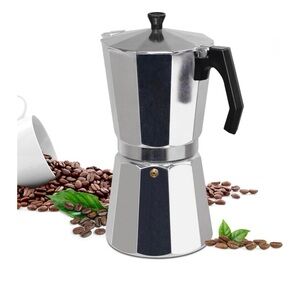 Silver Stovetop Espresso Maker